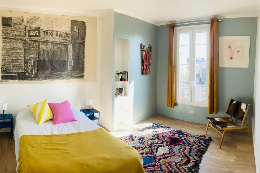 The Artist'S Apartment Near The Metro Saint-Denis  Luaran gambar